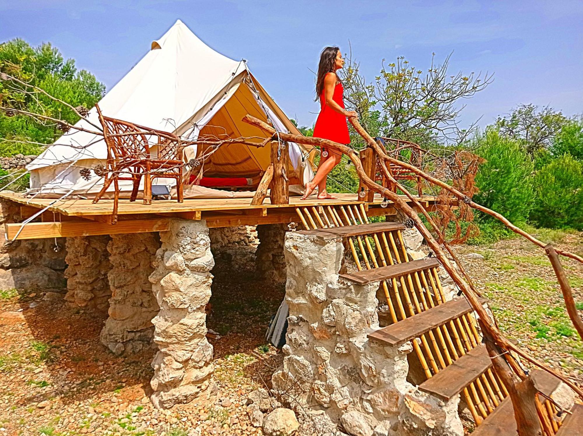 Stargate Tepee At Wild Spirit Eco Farm Luxury tent